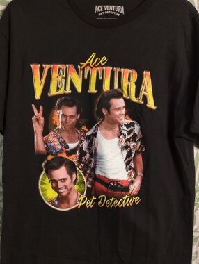 Ace Ventura Pet Detective Graphic Tee - Black